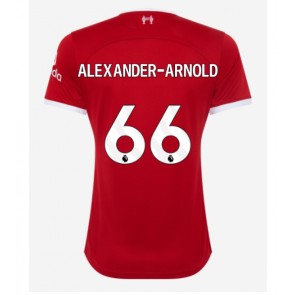 Liverpool Alexander-Arnold #66 Dámské Domácí Dres 2023-24 Krátký Rukáv